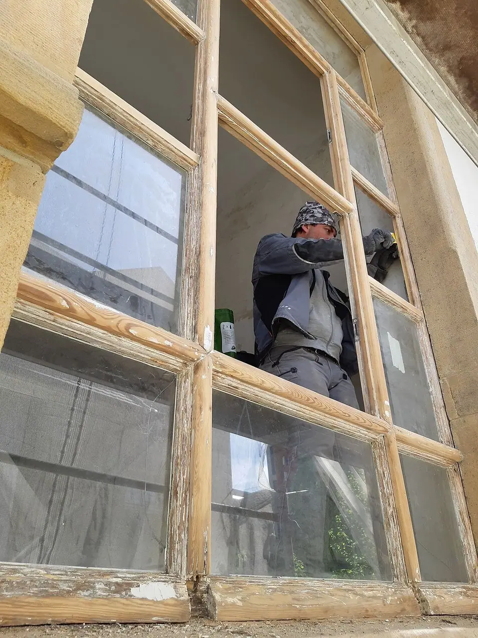 Fenstersanierung vor Ort